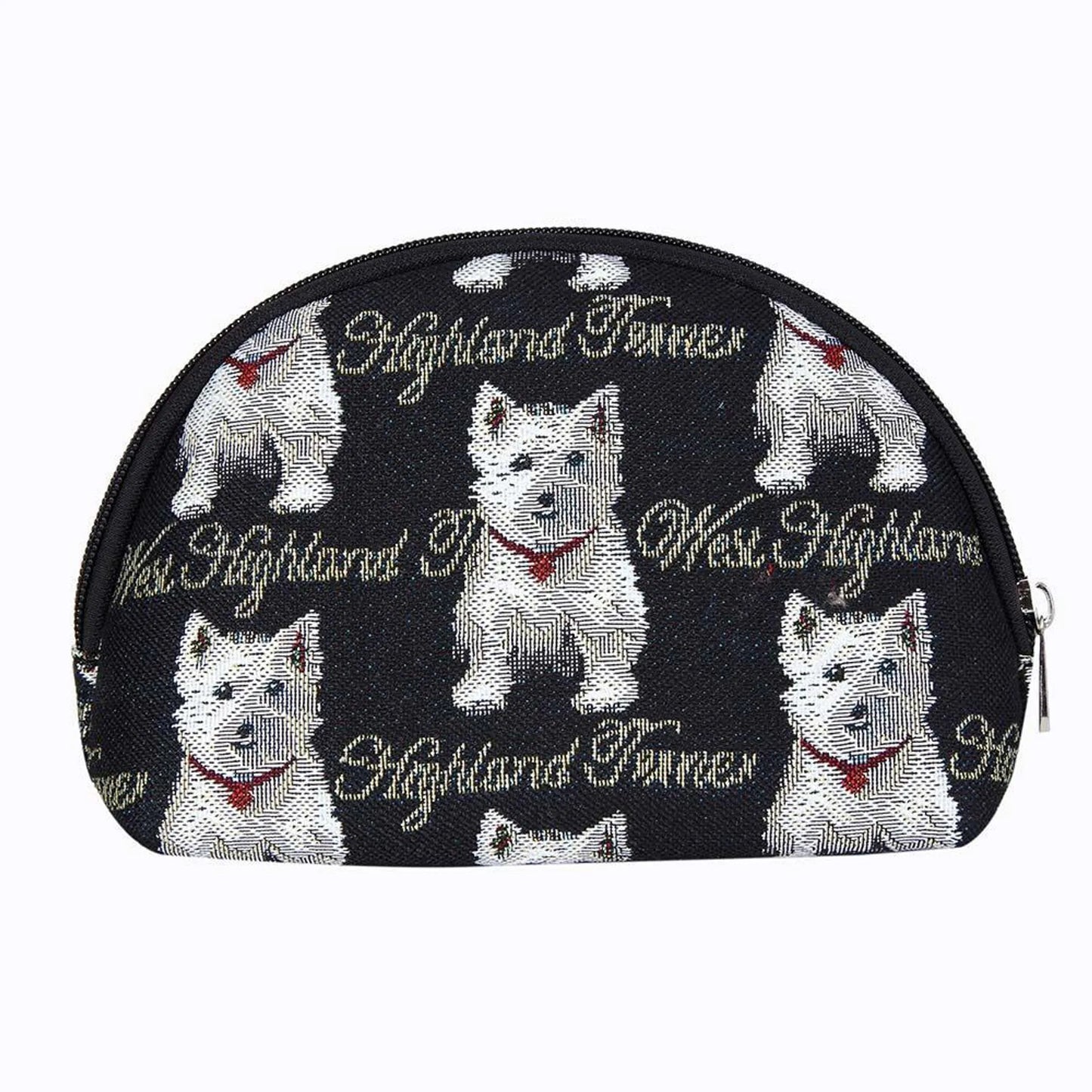 Westie Dog Cosmetic Make Up Bag