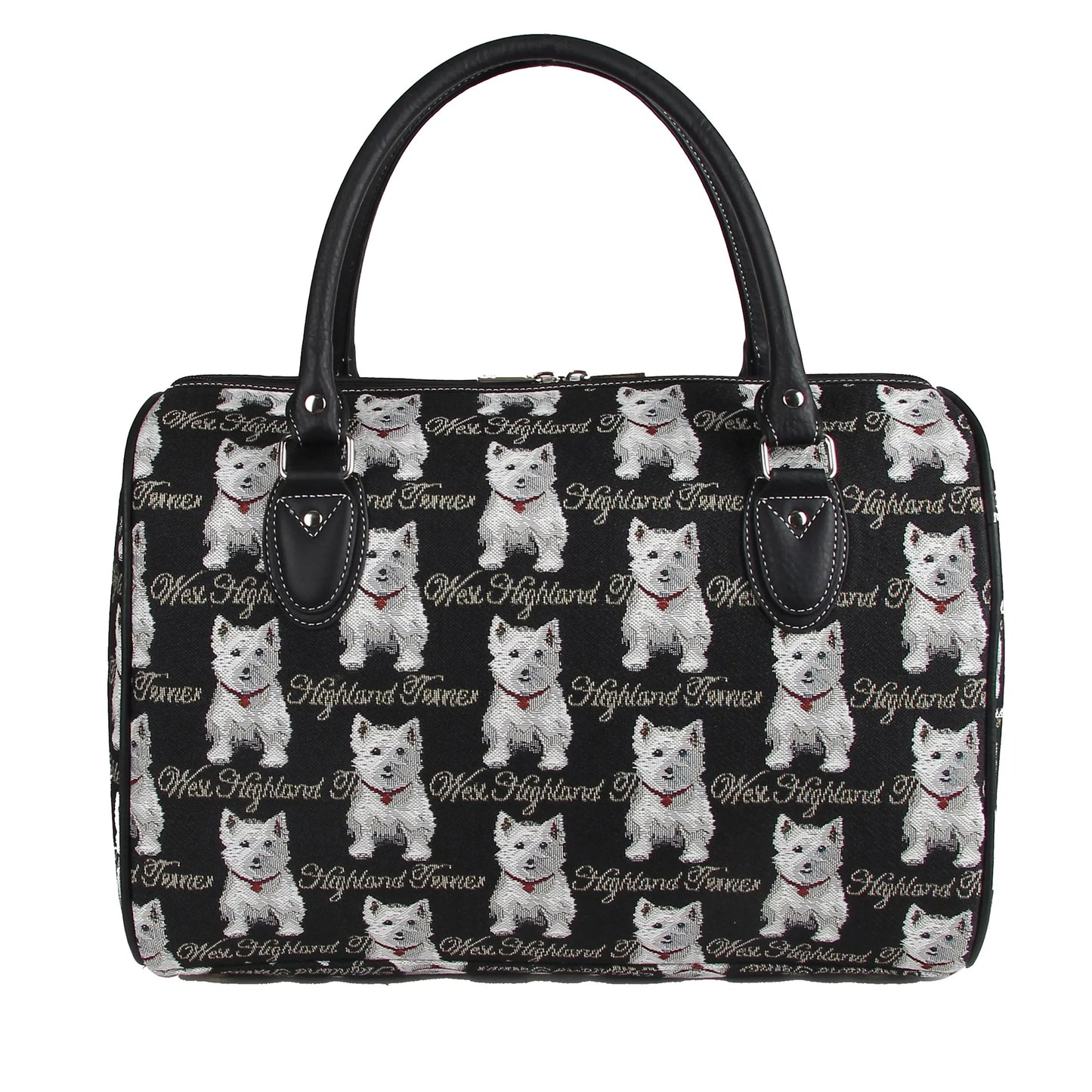 WESTIE DOG TRAVEL BAG WEEKEND GYM HOLDALL